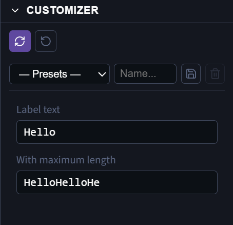 Textbox